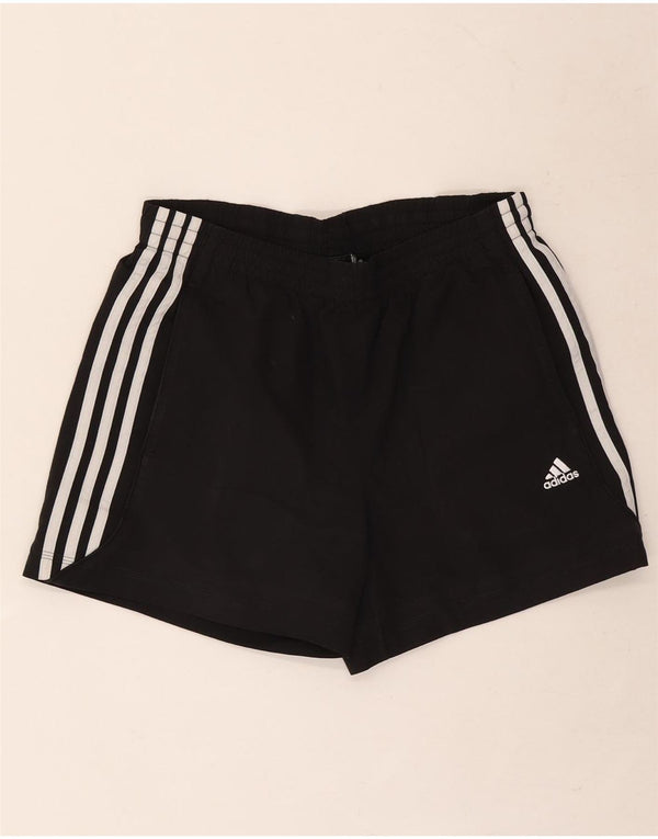 Sportske kratke hlače Adidas Climalite za dječake 13-14 godina, crni poliester