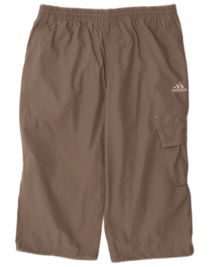 Adidas muške Capri Cargo trenirke hlače srednje sive boje od poliestera