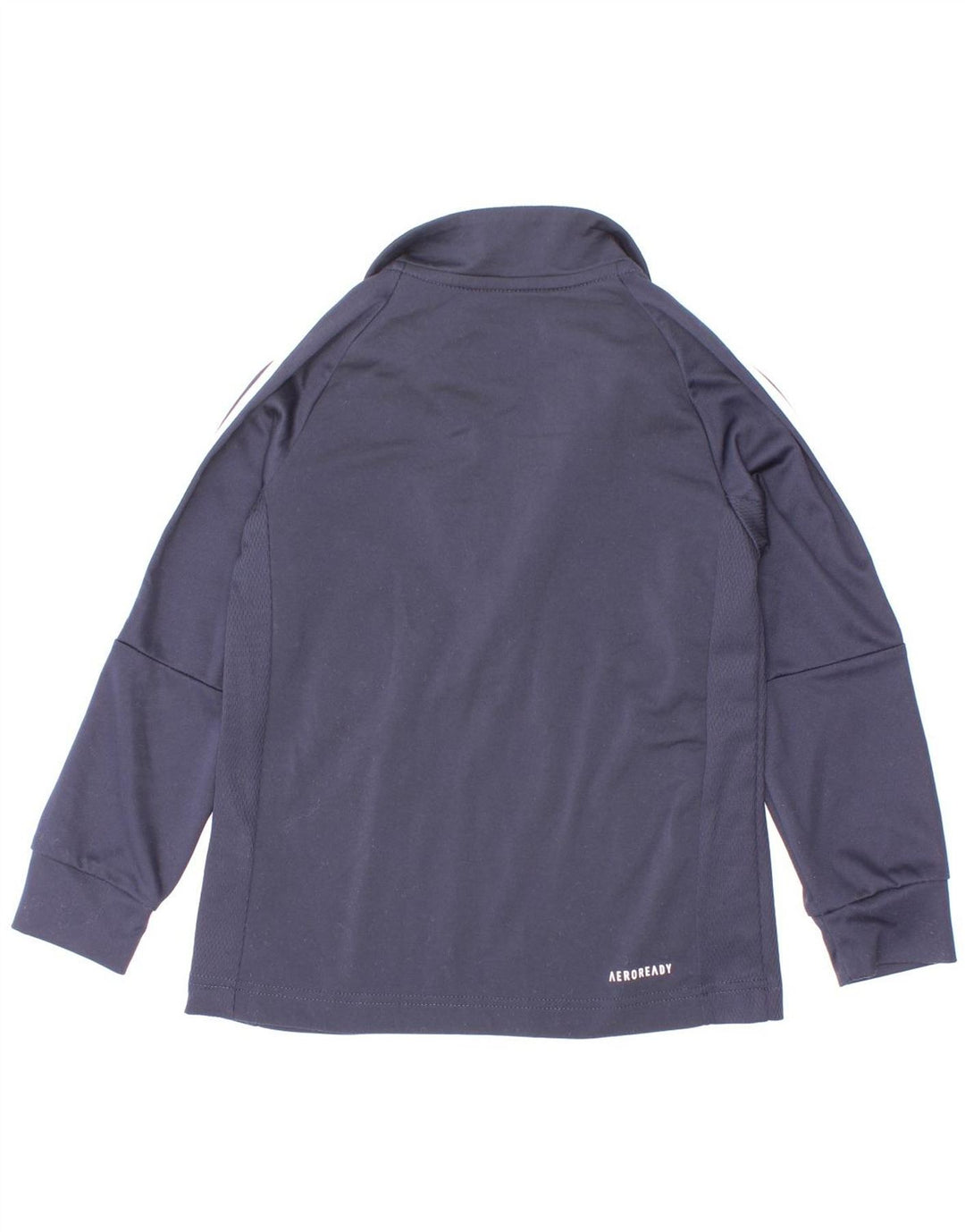 Adidas Top trenirka za dječake Aeroready Zip Neck Pullover Top 5-6 Years Navy Blue