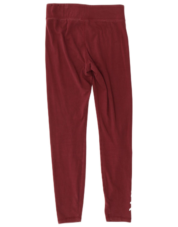 Nike ženske grafičke tajice UK 10 Small Burgundy Cotton