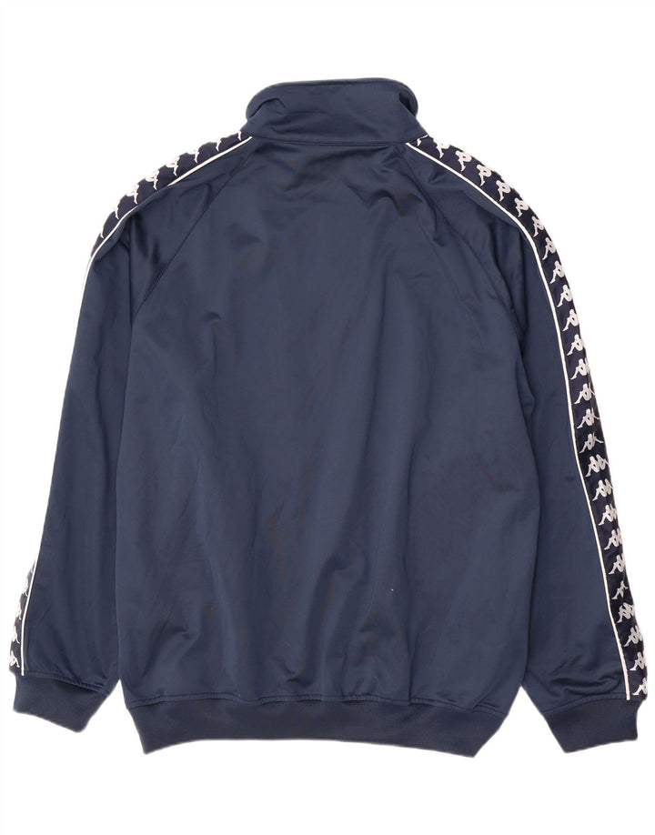 KAPPA muška trenirka s grafičkim motivima, gornja jakna 2XL tamnoplave boje