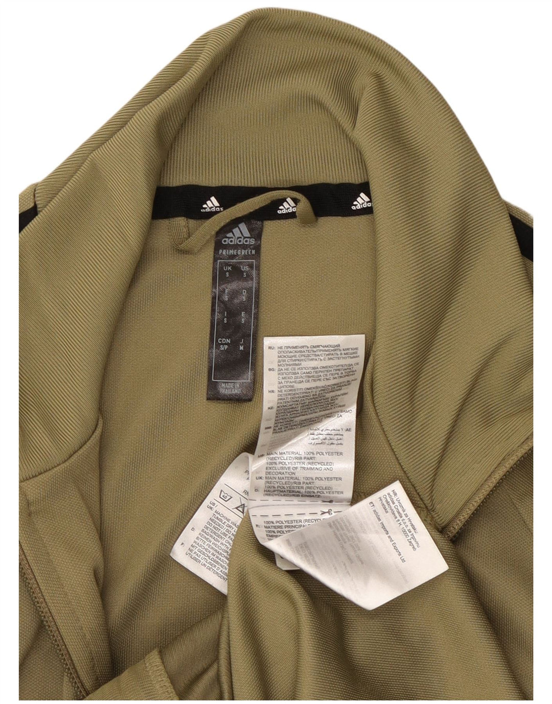 ADIDAS muška trenirka Aeroready Gornja jakna mala kaki poliester