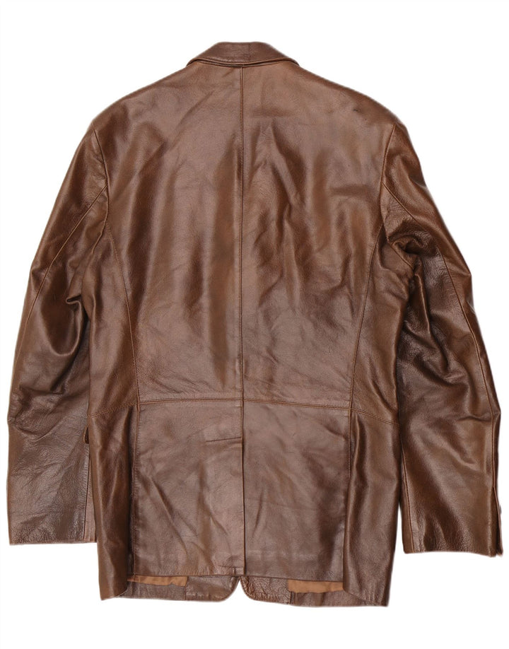Vintage muška kožna jakna UK 36 Small Brown Classic