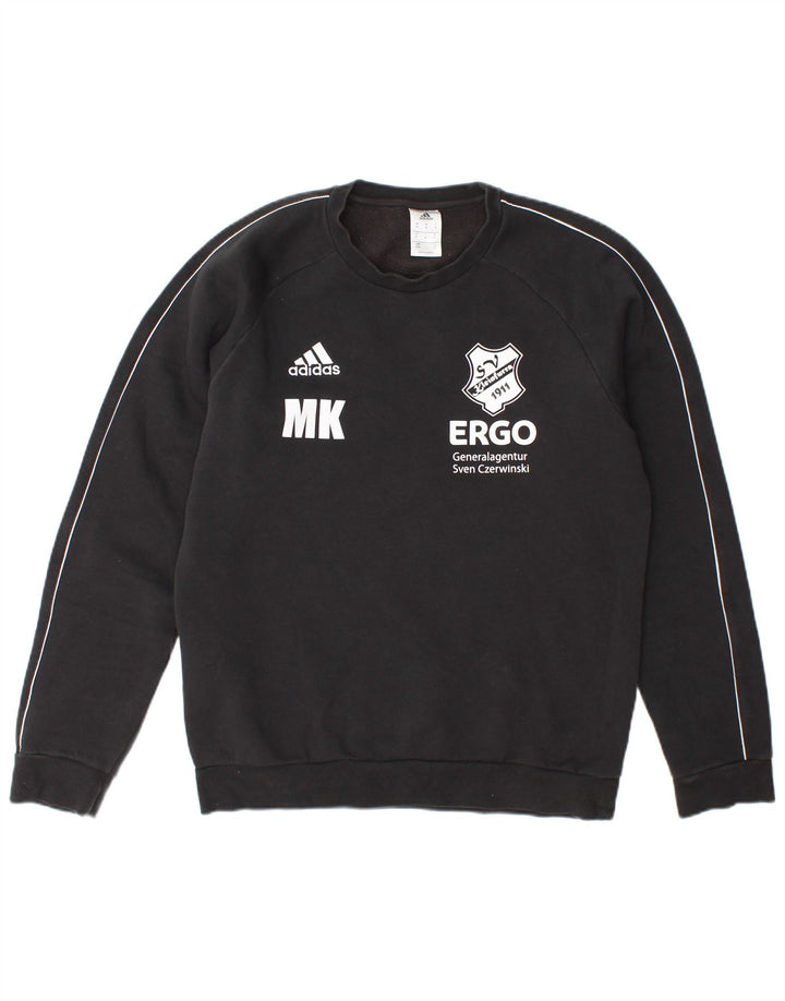 Adidas muška trenirka s grafičkim motivima Srednji crni pamuk