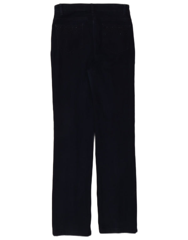 Marks & Spencer ženske ravne traperice UK 10 male W27 L30 tamnoplave