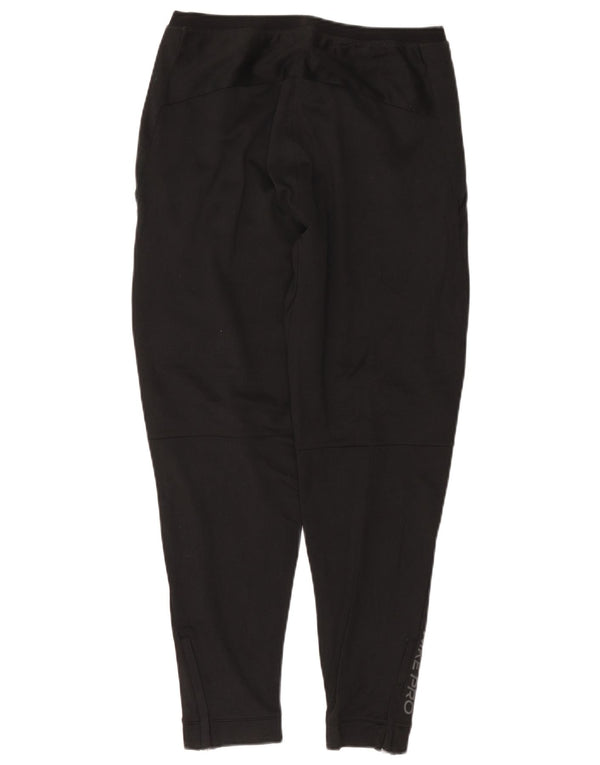 Nike Ženske Dri Fit Trenirke Hlače Joggers UK 14 srednje crne