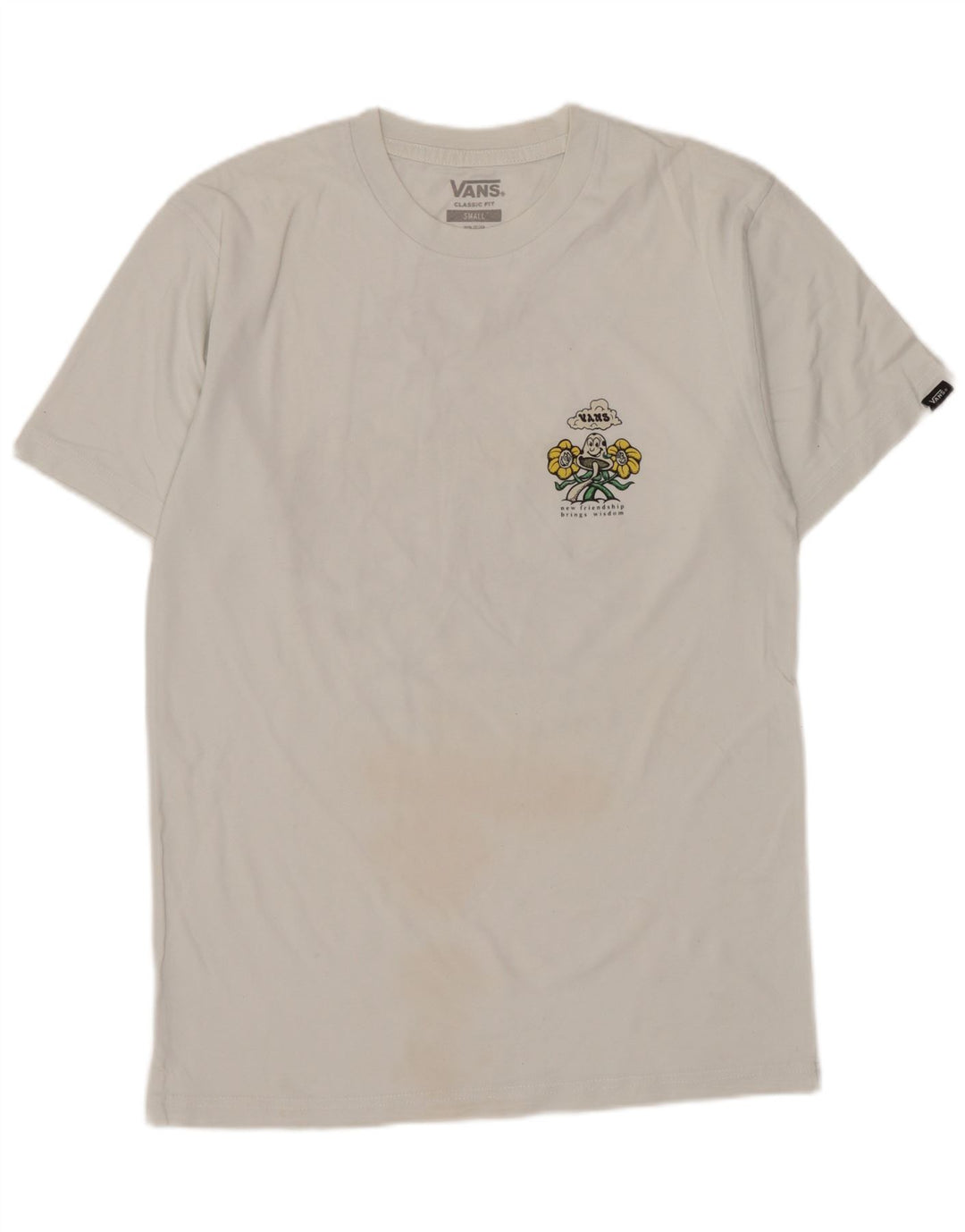 Vans muška majica kratkih rukava klasičnog kroja mala bijela