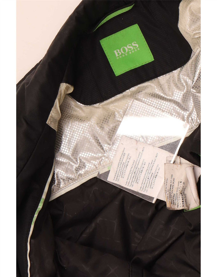Muška bomber jakna Hugo Boss UK 38 srednji crni poliester