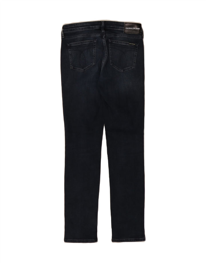 CALVIN KLEIN Womens Slim Jeans W29 L30  Blue Cotton Vintage Calvin Klein and Second-Hand Calvin Klein from Messina Hembry 