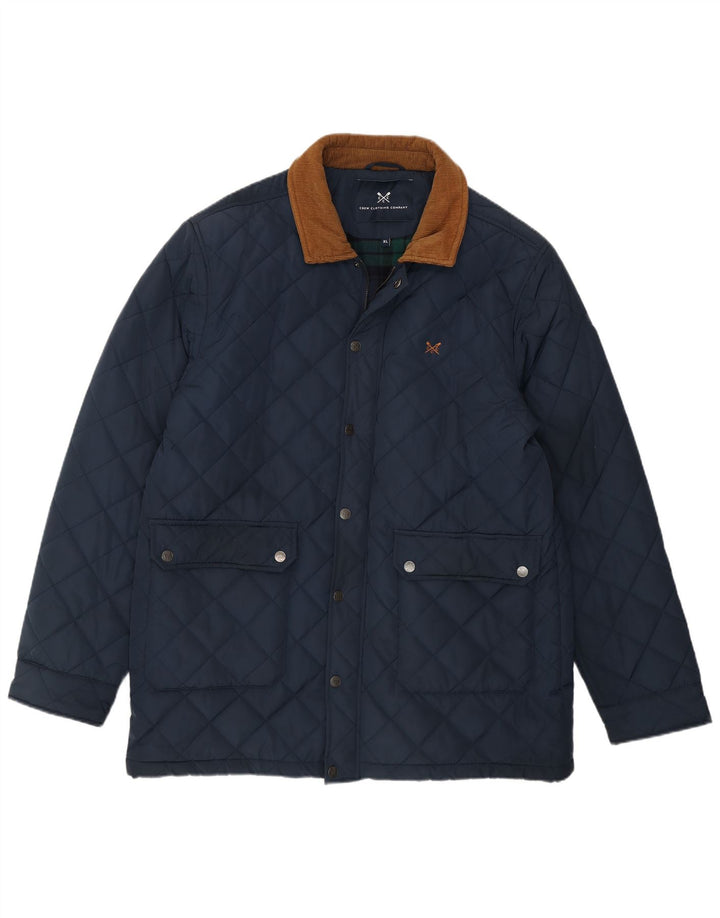 Crew Clothing Muška prošivena jakna UK 42 XL tamnoplavi poliester