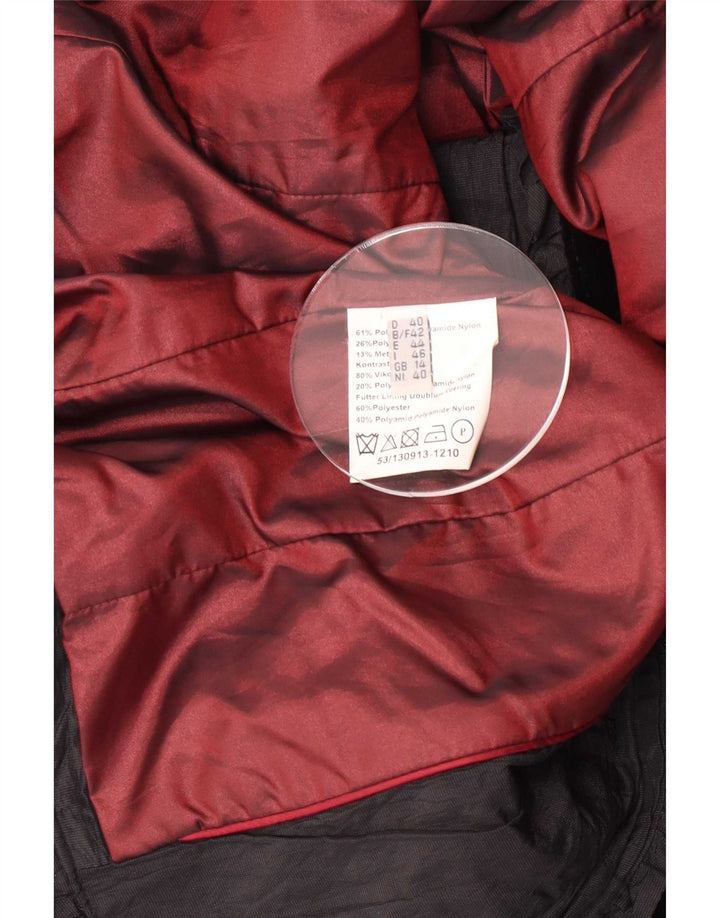 Vintage ženski sako sa 4 gumba UK 14 srednje crne boje