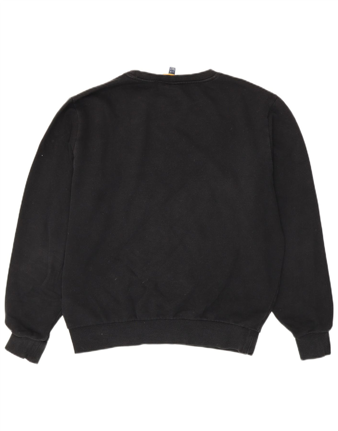 Ellesse Ženski preveliki džemper UK 14 Veliki crni pamuk