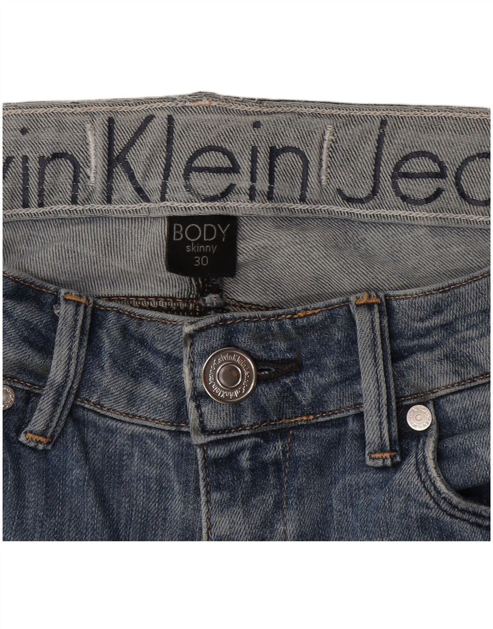 Calvin Klein ženske uske traperice W30 L33 plave
