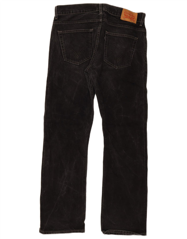 Levi's muške 506 ravne traperice W36 L32 crne
