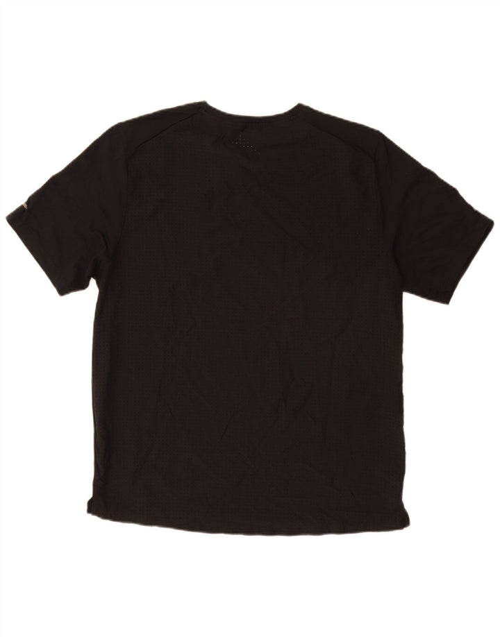 NIKE muška Dri Fit Graphic T-Shirt majica srednjih crnih poliestera