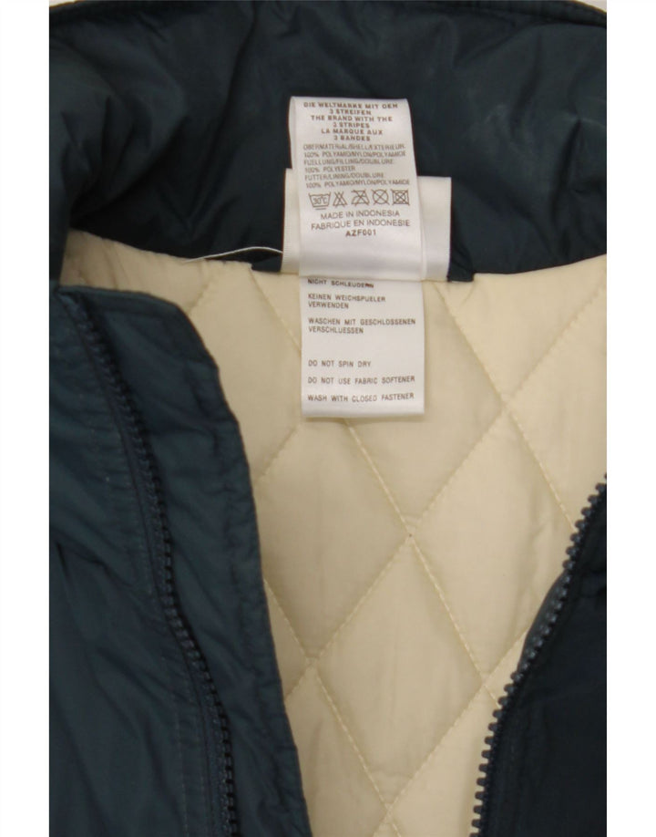 Adidas muška podstavljena jakna UK 38/40 srednje tamnoplavi najlon