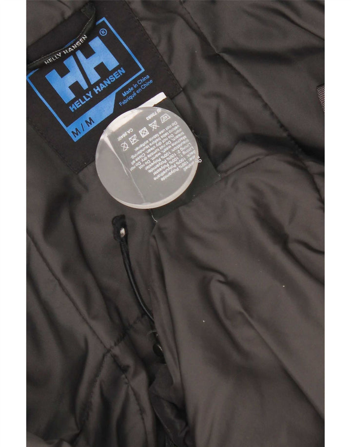 Helly Hansen muška grafička vjetrovka jakna UK 38 srednje crna boja