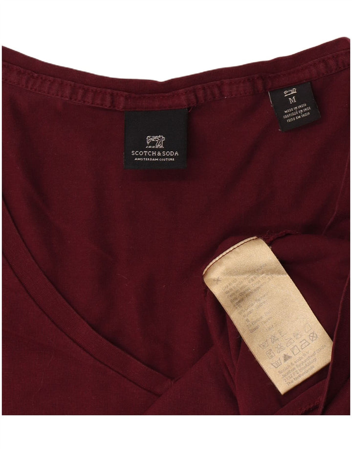 Scotch & Soda muška majica kratkih rukava Srednje kestenjasti pamuk