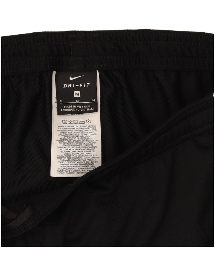 Nike muške Dri Fit hlače za trenirku srednje crne boje od poliestera