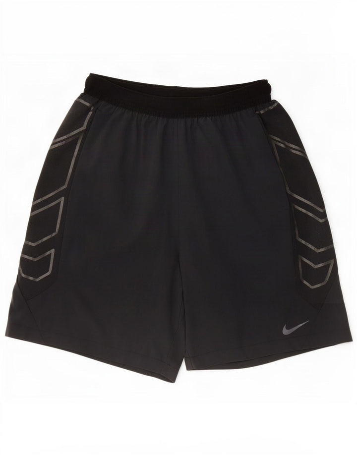 Nike muške sportske kratke hlače velike crne boje od poliestera