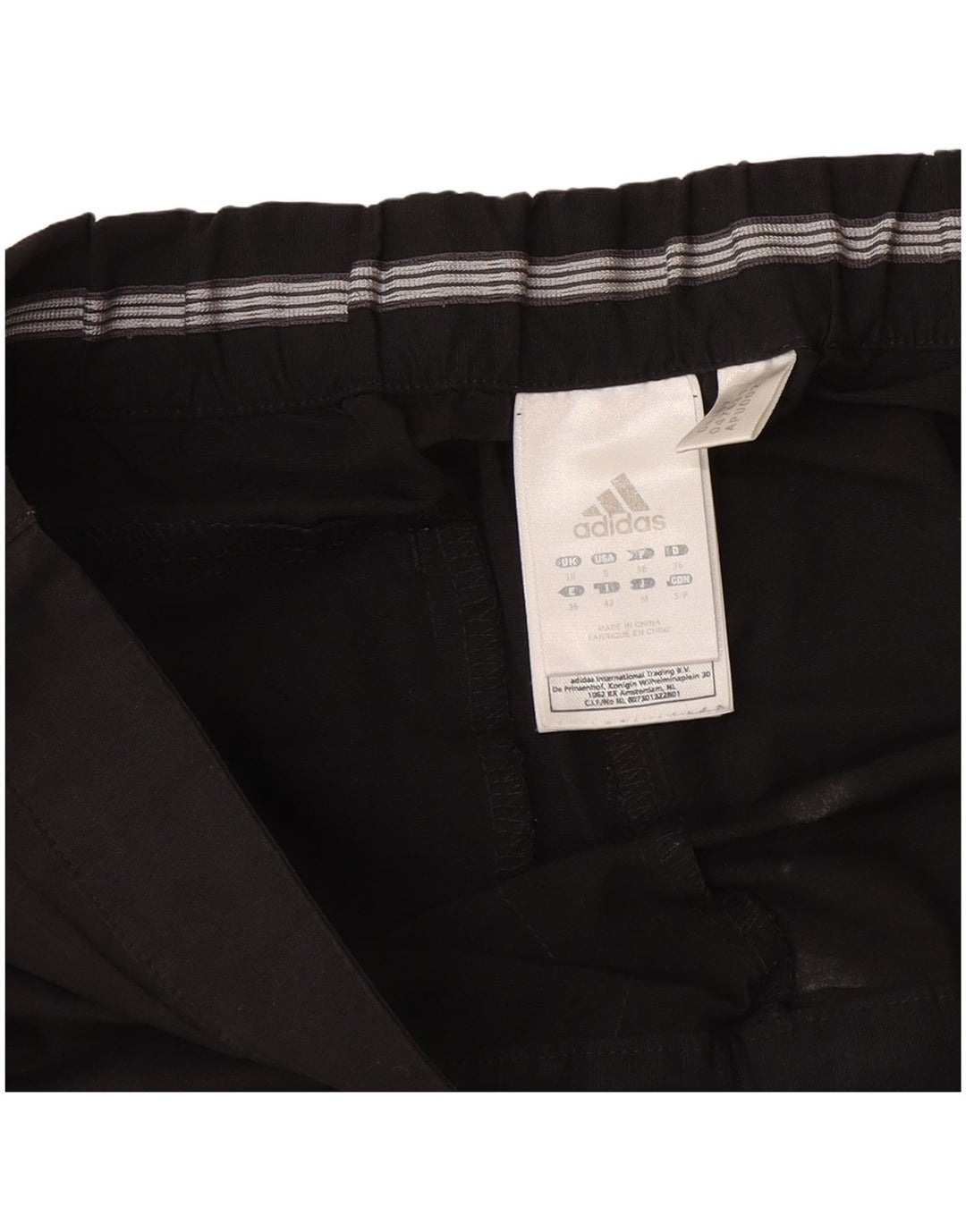Adidas ženske bermude UK 10 male W27 crni pamuk