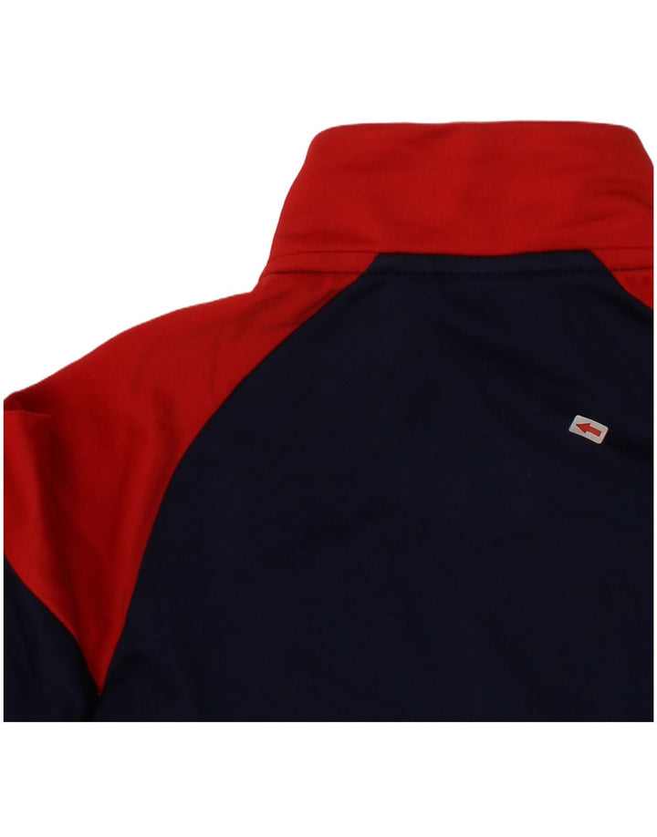 Gornja jakna trenirke Puma Boys Graphic 7-8 Years Navy Blue Colourblock