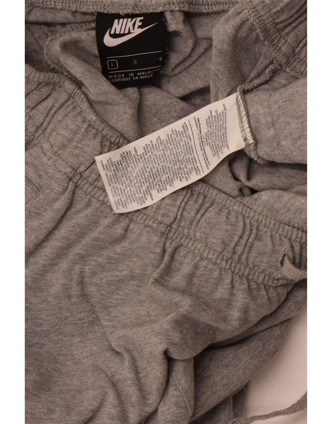 NIKE Muške sportske kratke hlače Large Grey Pamuk