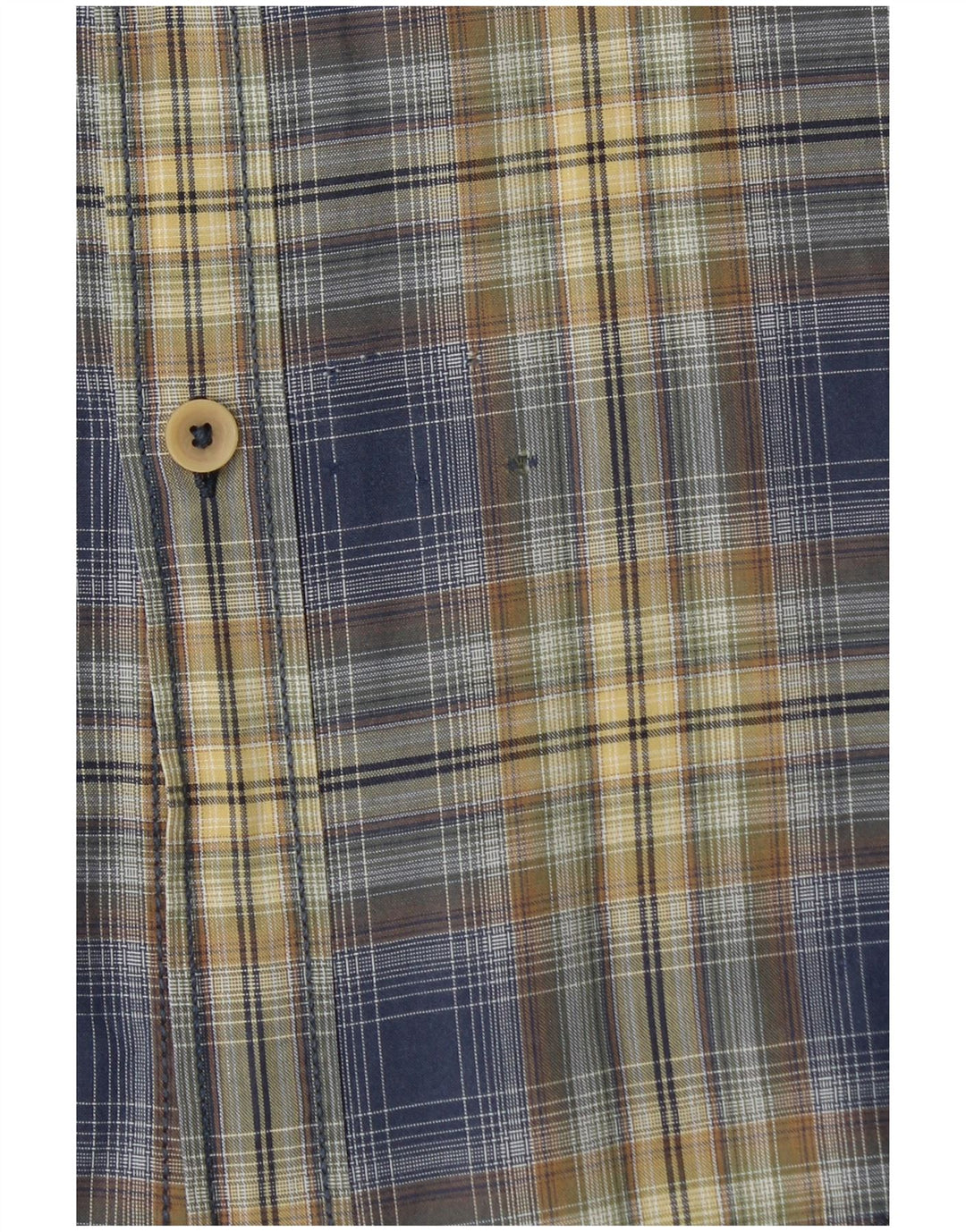 CAMEL ACTIVE Muška majica kratkih rukava standardnog kroja XL plava karirana