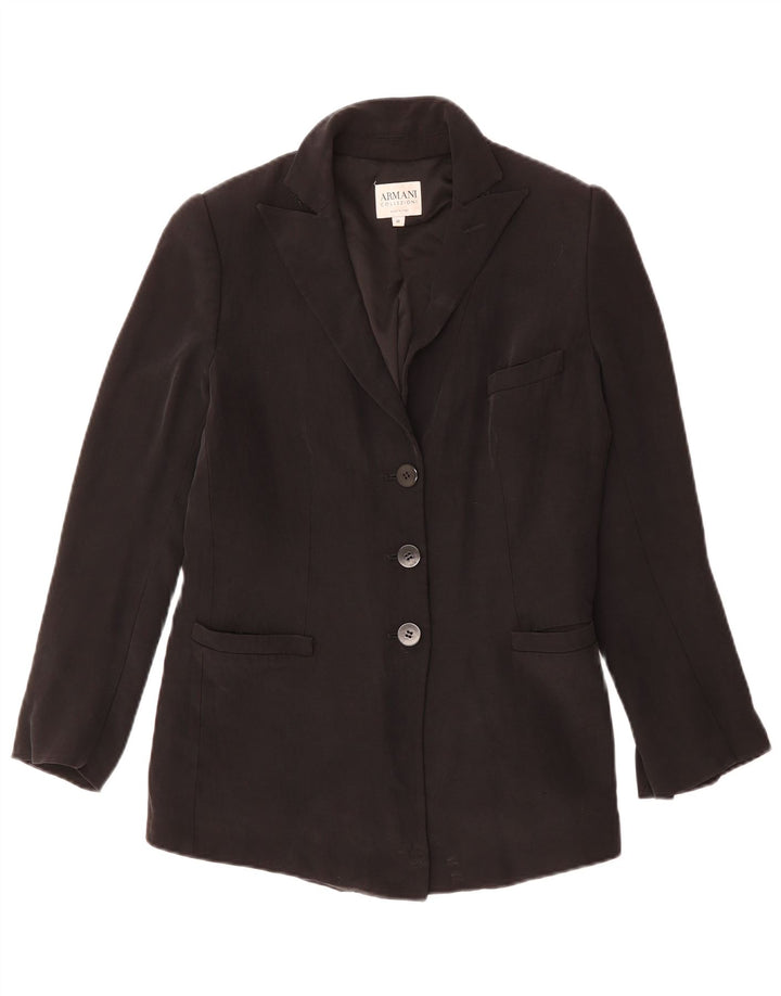 ARMANI COLLEZIONI Ženska jakna sa 3 gumba IT 48 XL crna