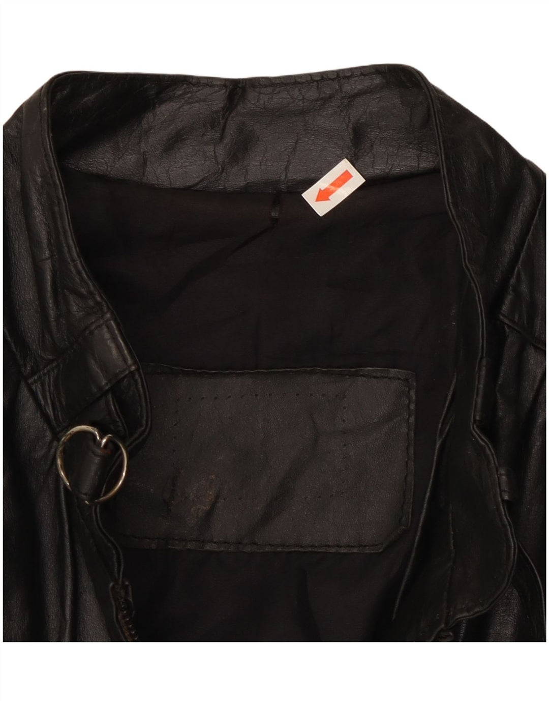 Vintage muška kožna jakna UK 38 srednje crna