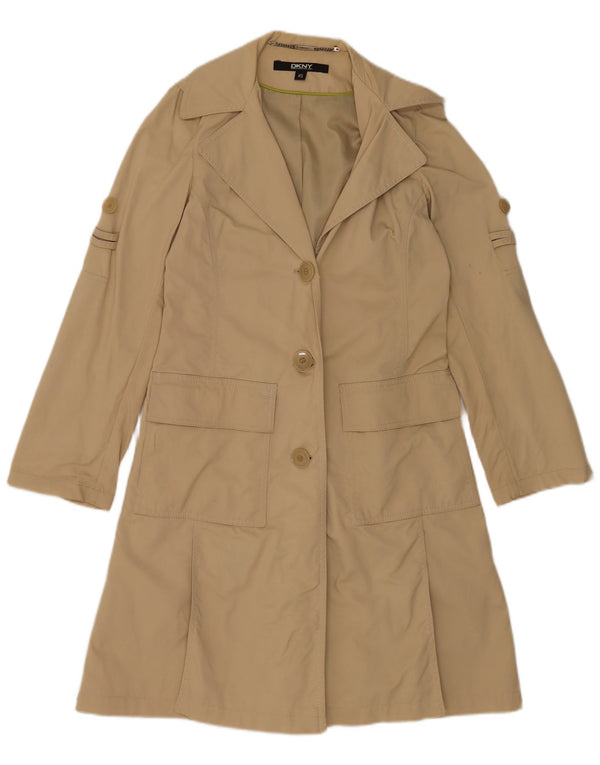 Dkny ženski preveliki baloner UK 6 XS smeđi pamuk
