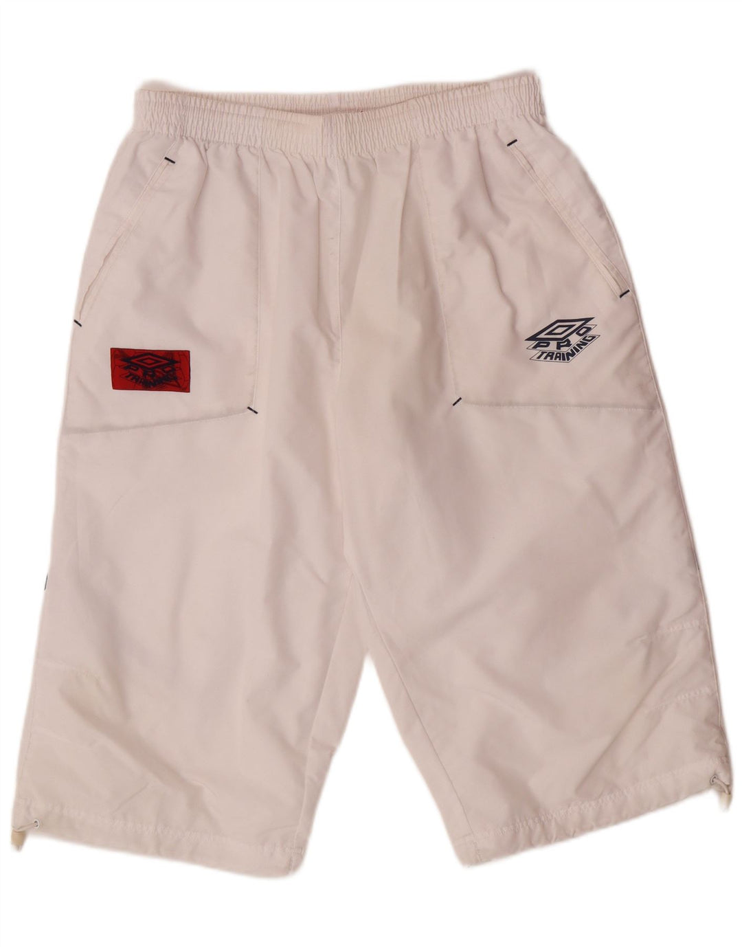 UMBRO muške sportske kratke hlače bermuda UK 38/40 srednji bijeli poliester