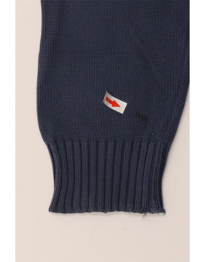 HACKETT muški džemper s okruglim izrezom Srednji tamnoplavi pamuk