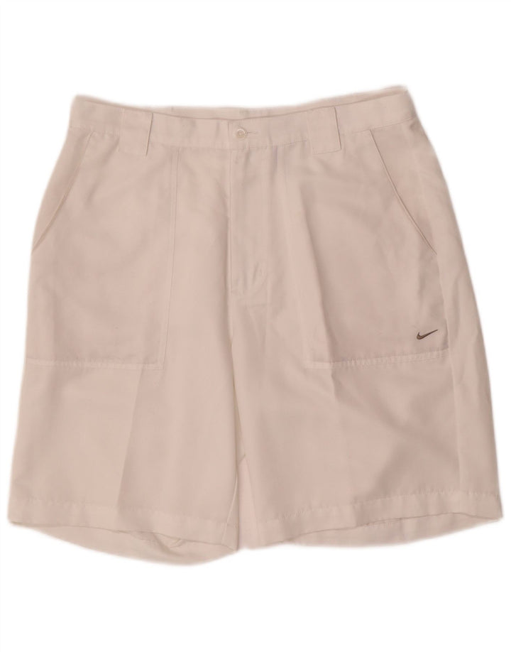 Nike muške chino kratke hlače W34 veliki bijeli poliester