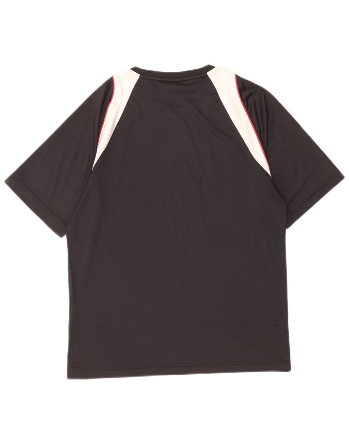 Sergio Tacchini muška grafička majica kratkih rukava Srednje crna poliesterska boja