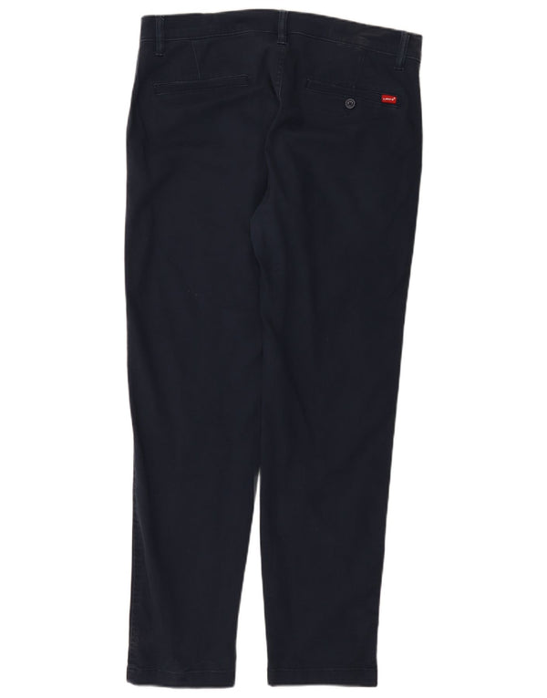 Levi's standardne muške sužene chino hlače W34 L30 tamnoplavi pamuk