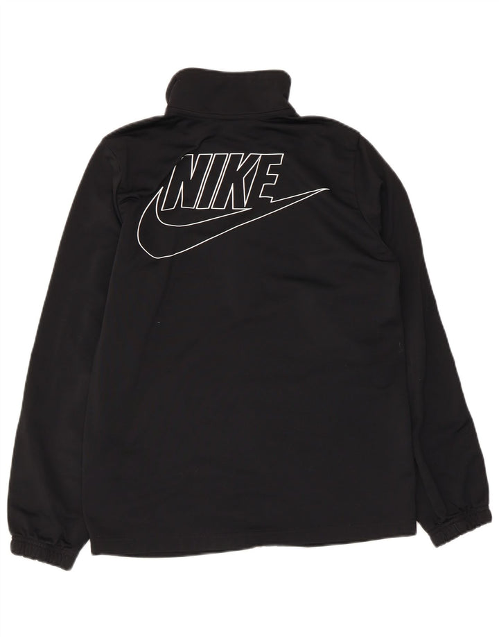 Nike Boys Graphic Trenirka Gornja jakna 13-14 godina XL crna poliester
