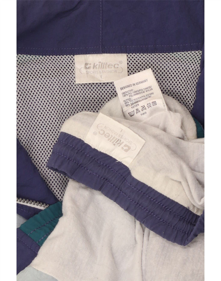 Killtec muška trenirka s grafičkim detaljima od poliamida velike plave boje