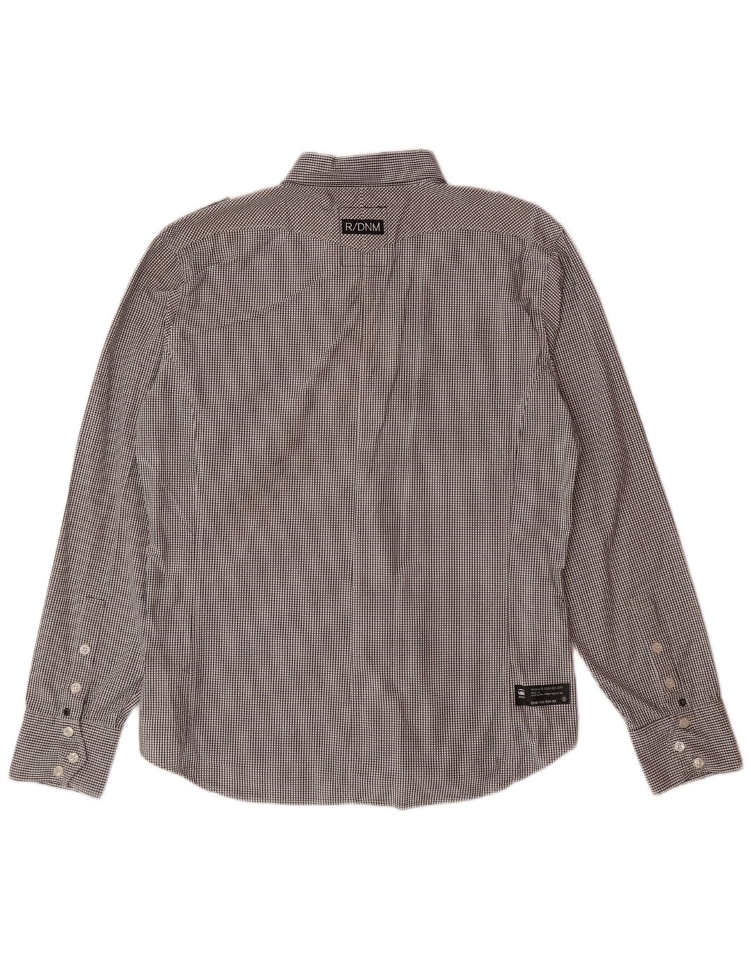 G-STAR muška košulja XL, pamuk crne kare