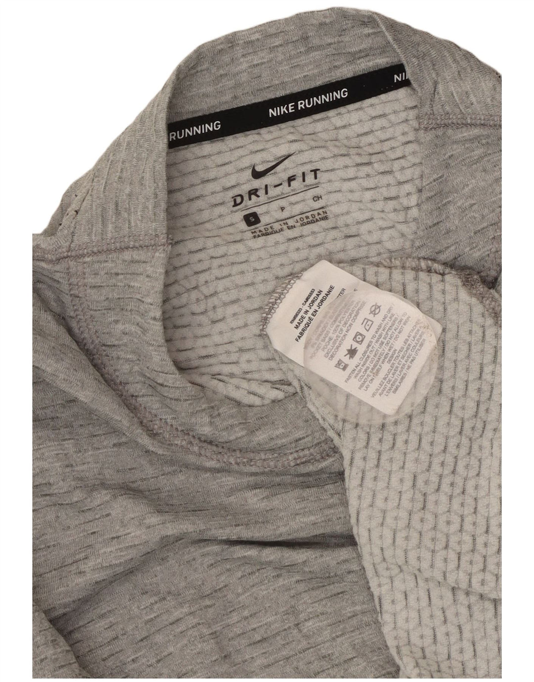 Nike Ženska Dri Fit prevelika majica s dugim rukavima UK 10 Small Grey Flected