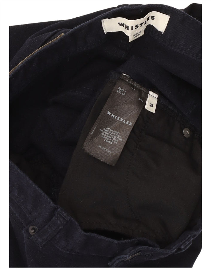 WHISTLE Ženske uske traperice W28 L29 tamnoplavi pamuk