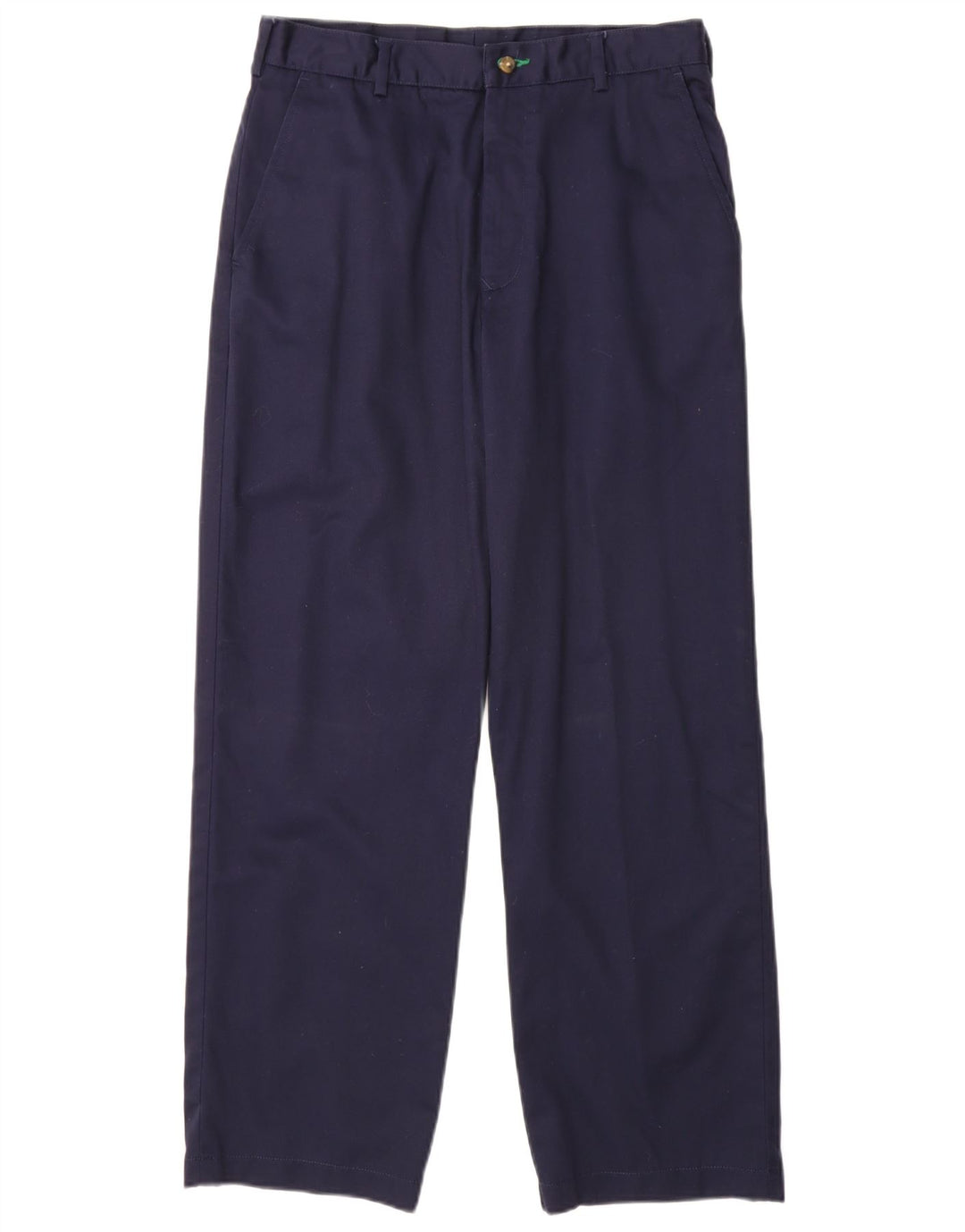 TOMMY HILFIGER Muške ravne chino hlače W32 L30 tamnoplave