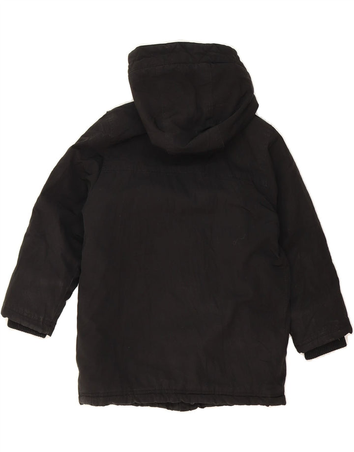 MICHAEL KORS Boys Hooded Windbreaker Jacket 5-6 Years Black Polyester Vintage Michael Kors and Second-Hand Michael Kors from Messina Hembry 