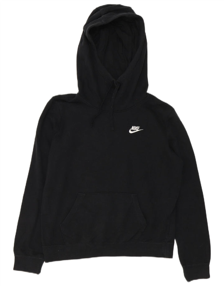 Nike muška majica s kapuljačom Srednje crni pamuk