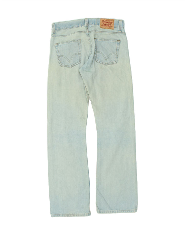 LEVI'S Muške 512 Bootcut traperice W33 L34 Plavi pamuk