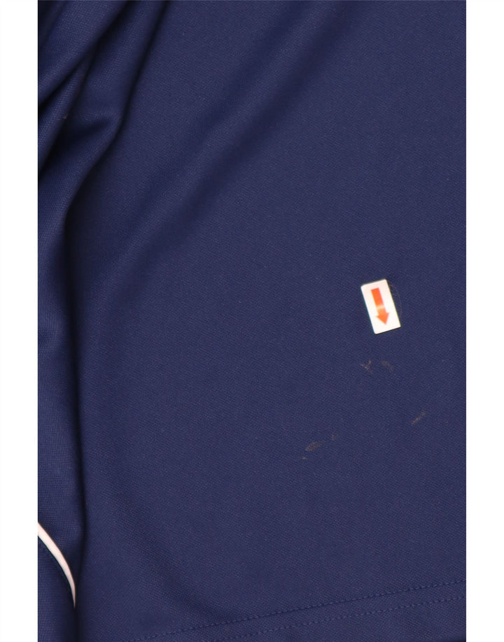 ADIDAS muška trenirka Aeroready zip izrez, velika velika tamnoplava trenirka