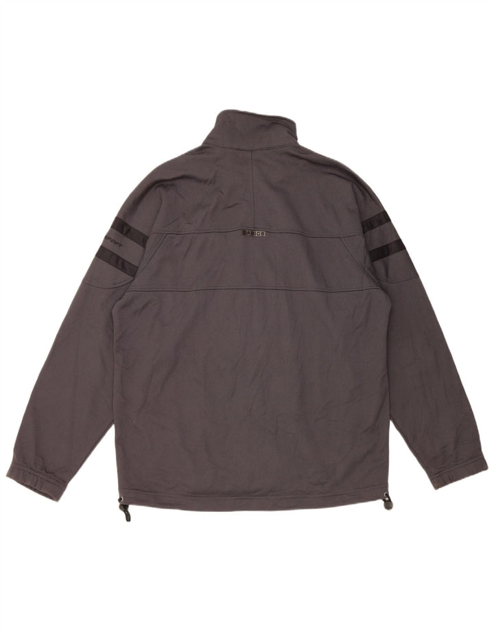 ASICS muška trenirka široka jakna XS sivi poliester