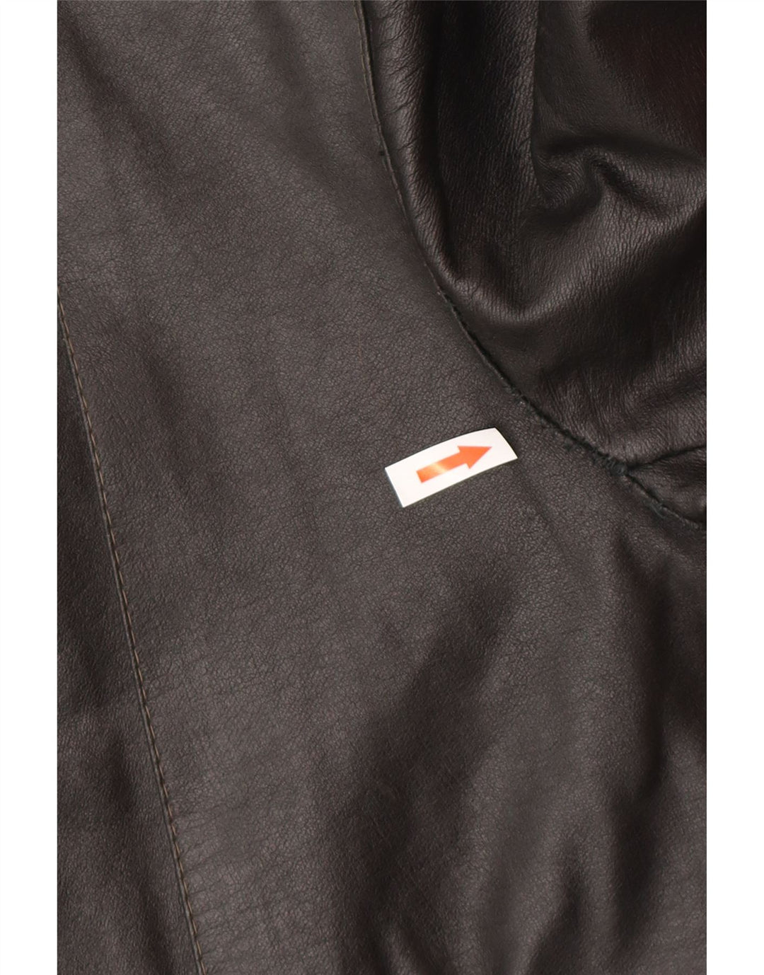 Vintage muška kožna biciklistička jakna UK 38 srednje crna