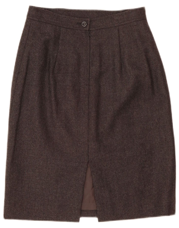 UNGARO ženska ravna suknja IT 40 mala W26 siva kupro