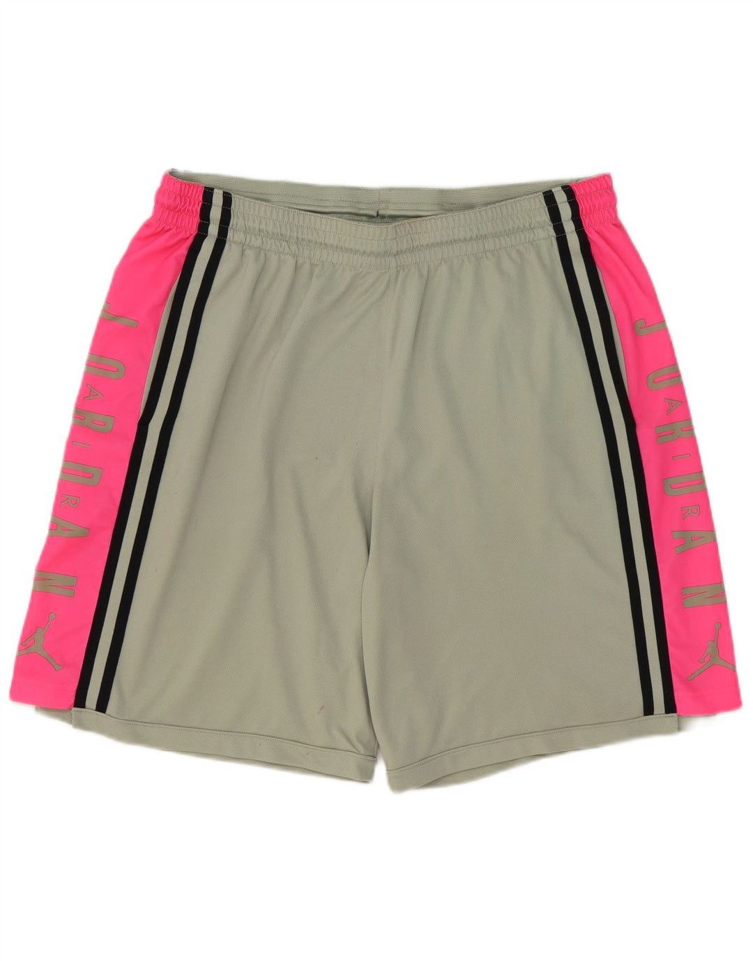 Jordan Mens Graphic Sport Shorts 2XL  Grey Colourblock Polyester